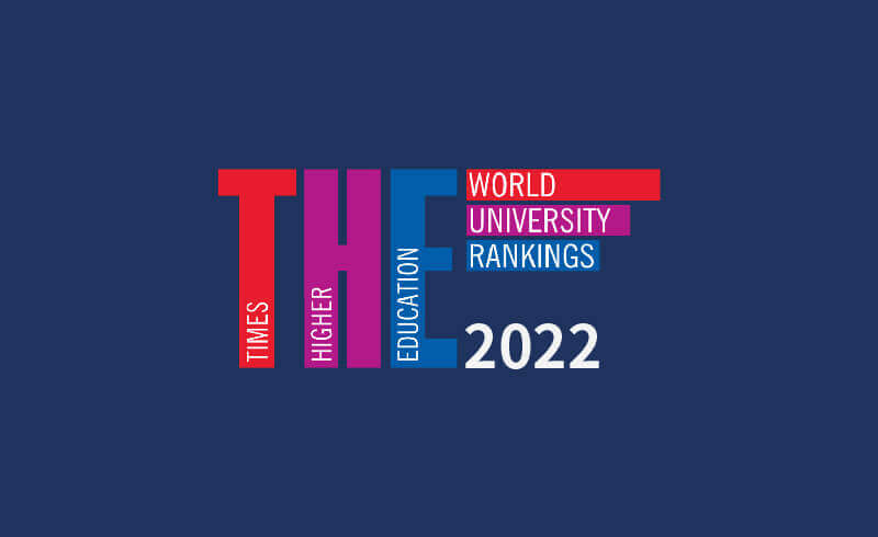 2022年泰晤士高等教育世界大學排名